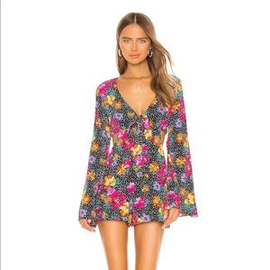 Sunset Romper in Dottie Multi